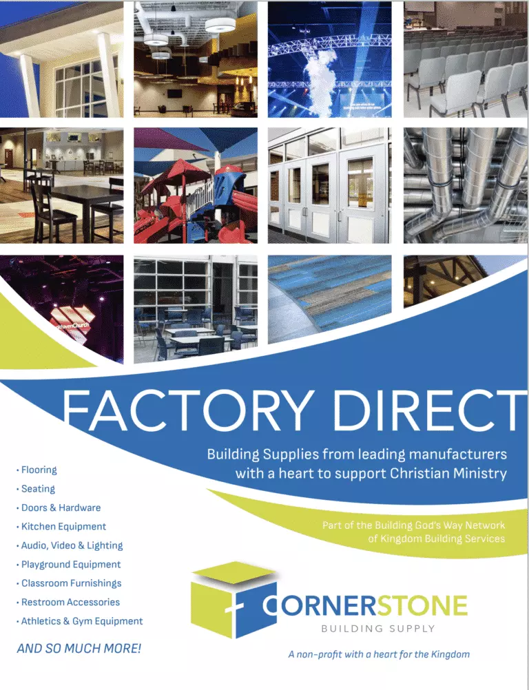 Factory Direct church building