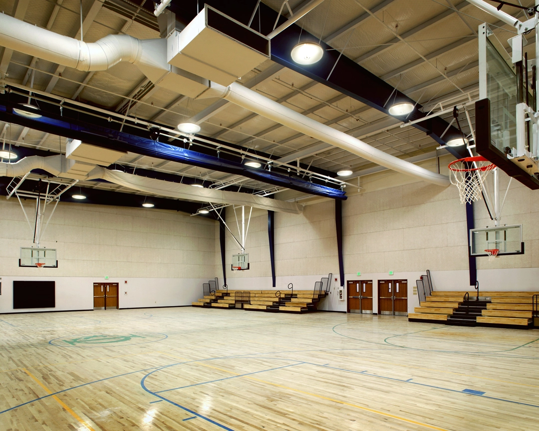 Indian Creek School gym church design