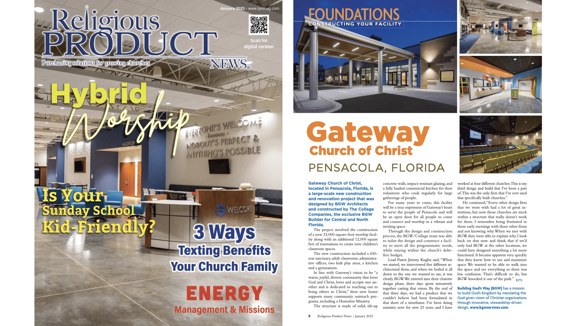 Bgw Church Project Featured In Religious Product News BGW Church Project Featured in Religious Product News church architect