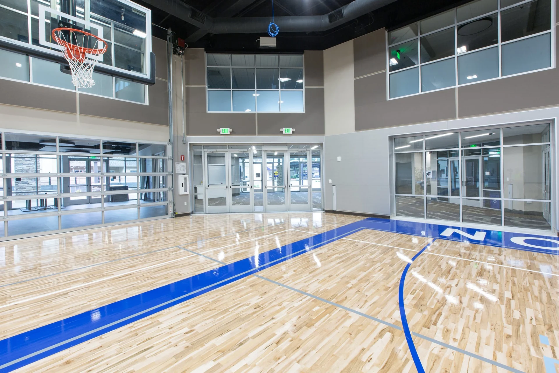 NorthCreek Gym side church architect