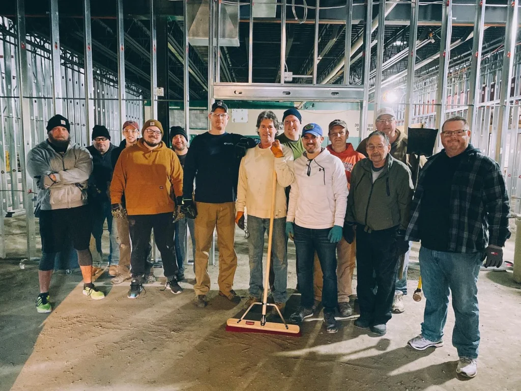 Grace Fellowship OH Volunteers church builders