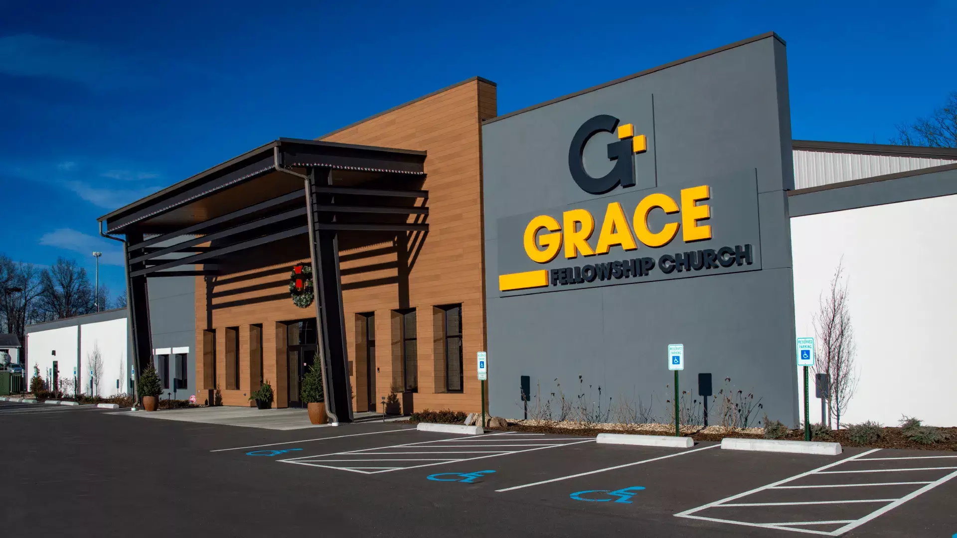 Grace Fellowship exterior church architect