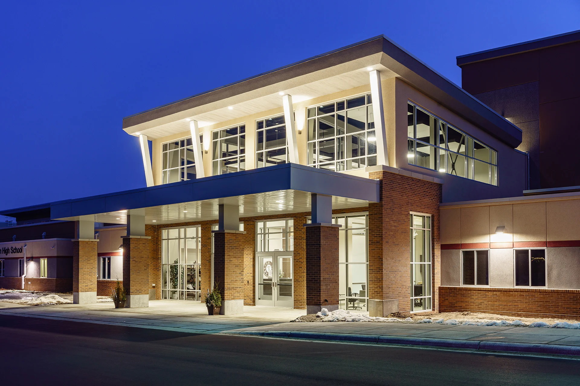 Bgw Project Featured In 2019 American School &Amp; University SWCHS Exterior church building church architect
