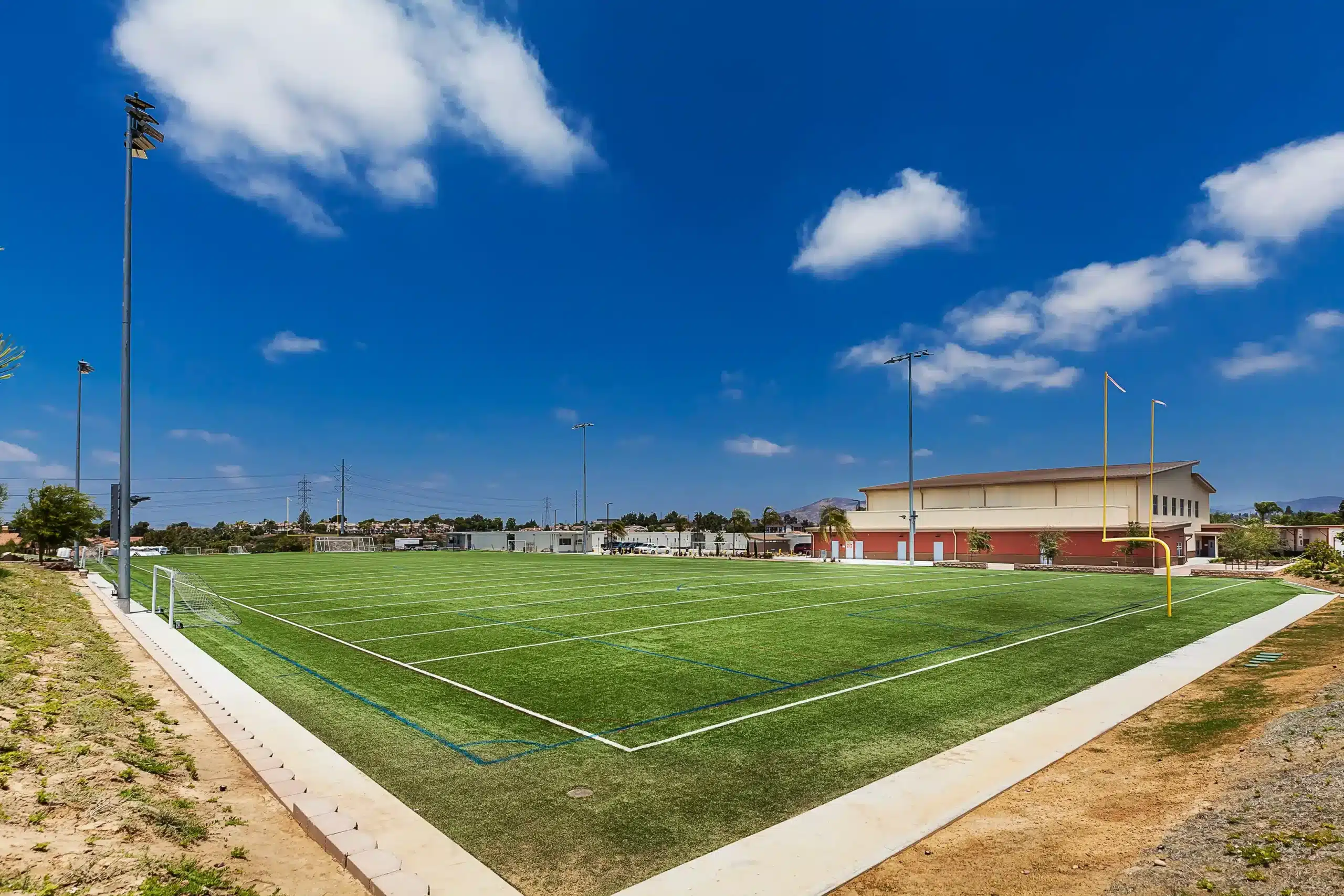 Victory Christian Academy back soccer field