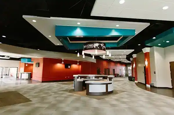 West Orlando lobby church architect