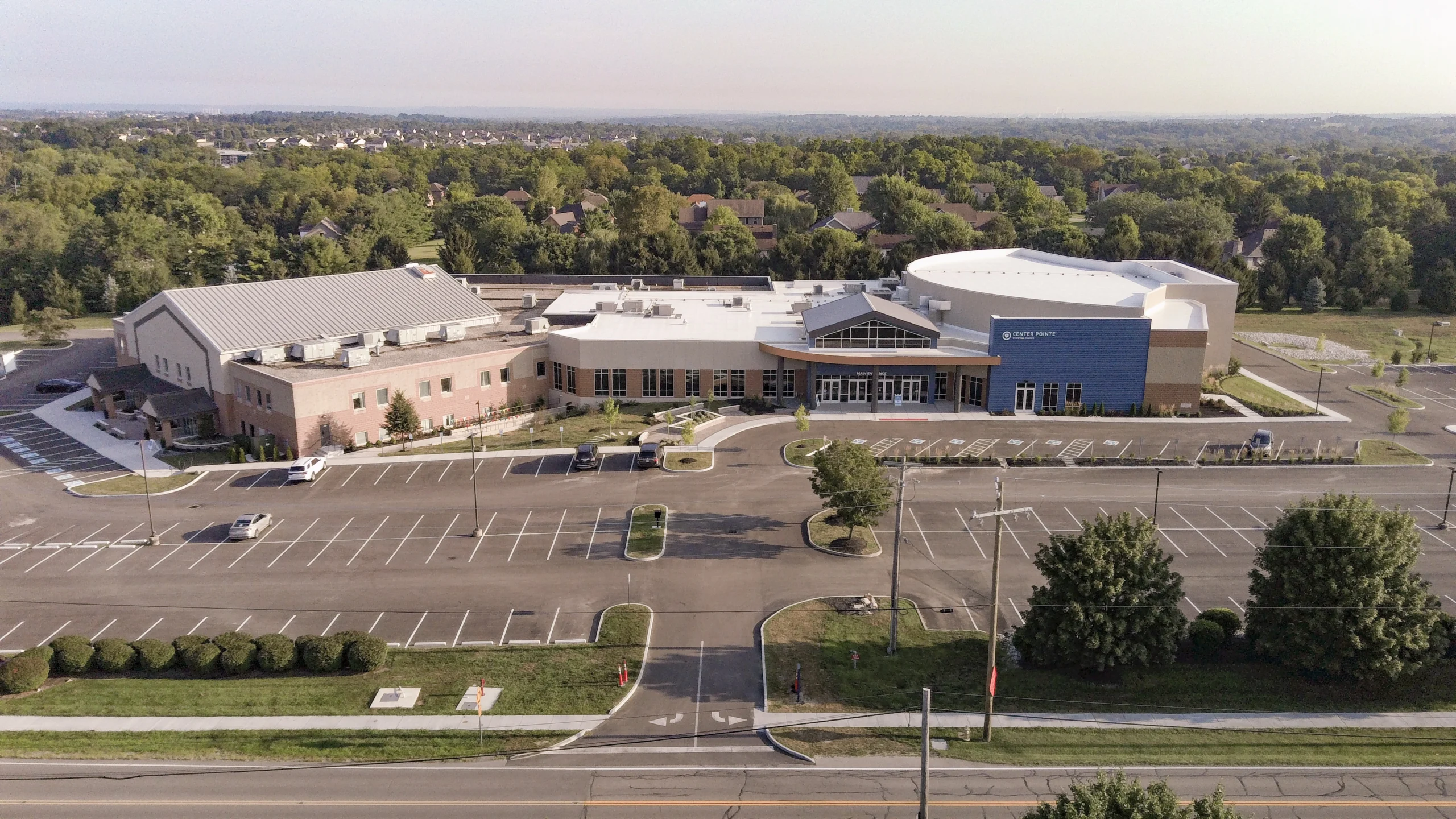 Center-Pointe-Chritian-Church-Front-Building church design