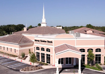 Fairway Christian Church exterior smaller church building