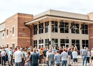 Rosedale Bible College exterior church building