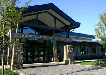 Asheville Christian Academy slider church building church architect