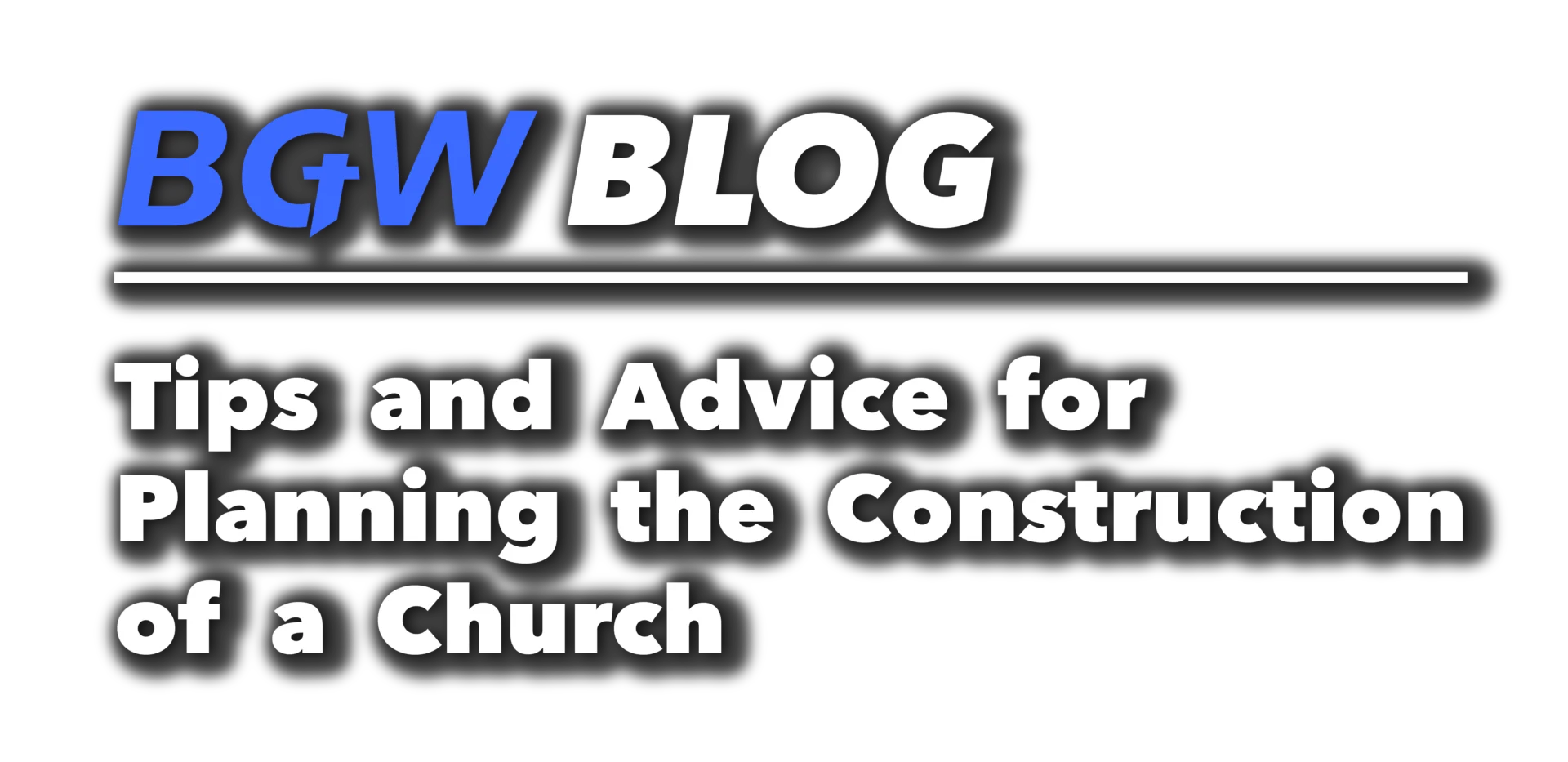 BGW blog header - Tips and Advice for Planning