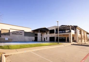 Brookhaven Church Exterior Coffee