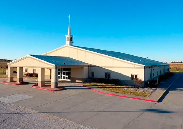 Clay Center Christian Church slider church building church architect