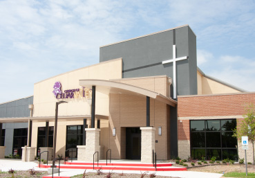 COC exterior slider church building church architect