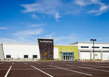 Crosspoint Church Fisher slider church building church architect