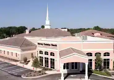 Fairway Christian Church exterior smaller church building