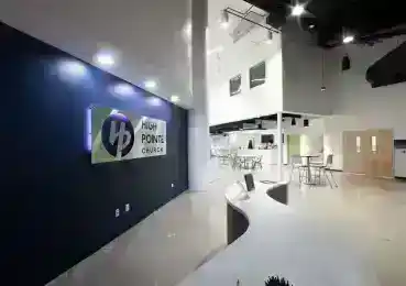 High Pointe lobby church building smaller