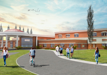 Providence Classical Academy slider church building church architect