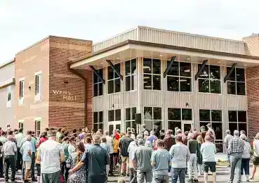 Rosedale Bible College exterior church building