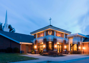 Twin City Bible Church church building church architect