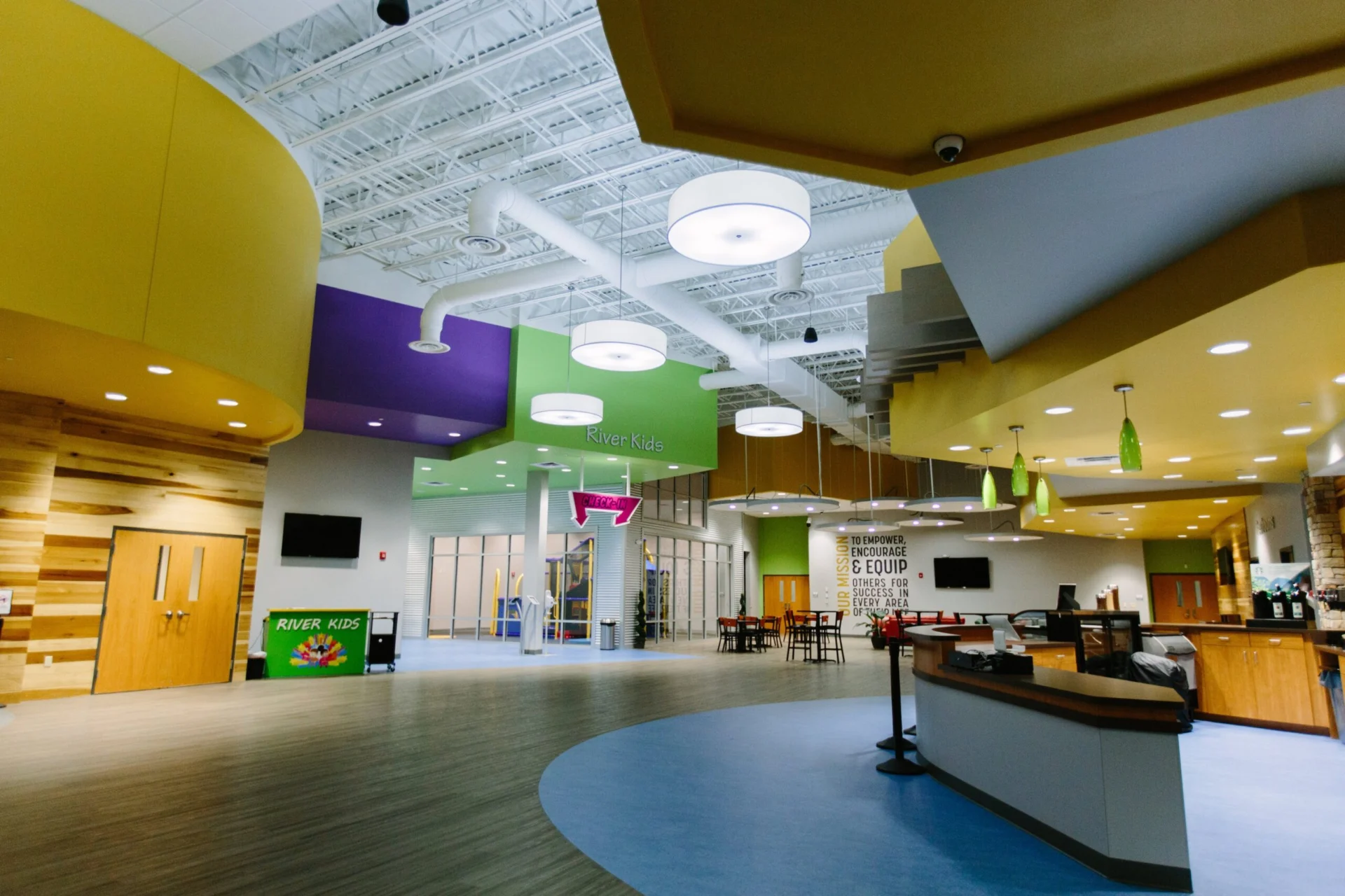 Church lobby church architect