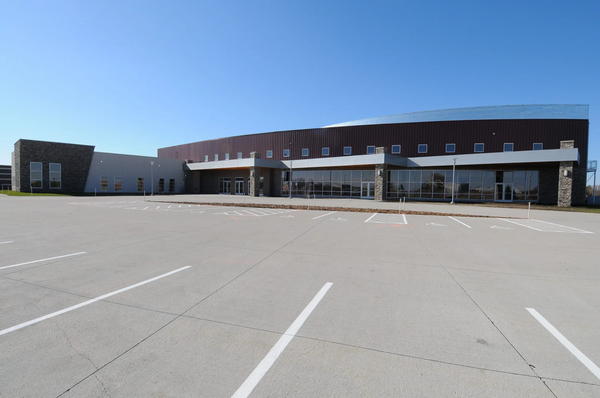 Cornerstone exterior church architect