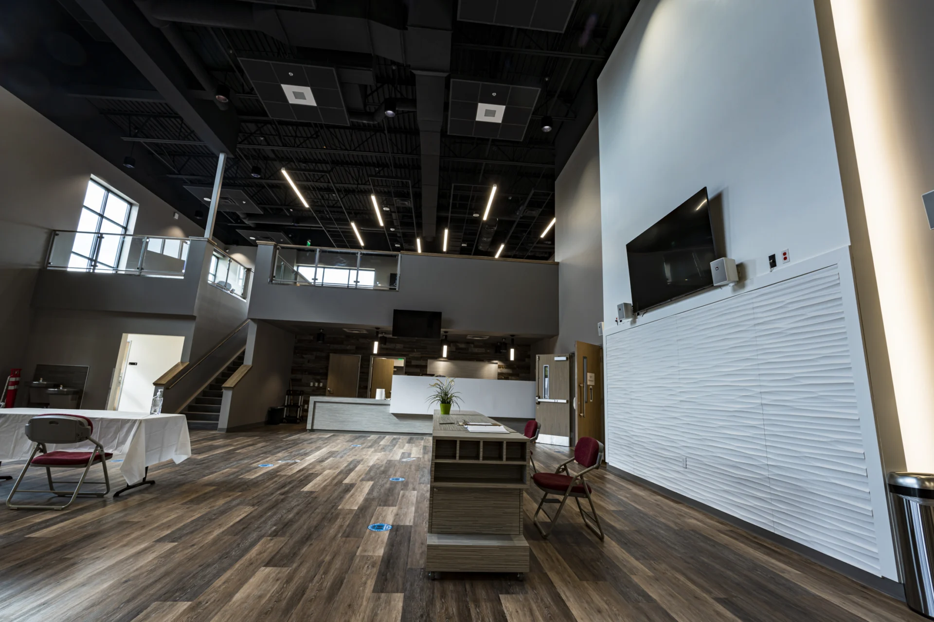 Korean Bethel Presbyterian Church lobby church architect