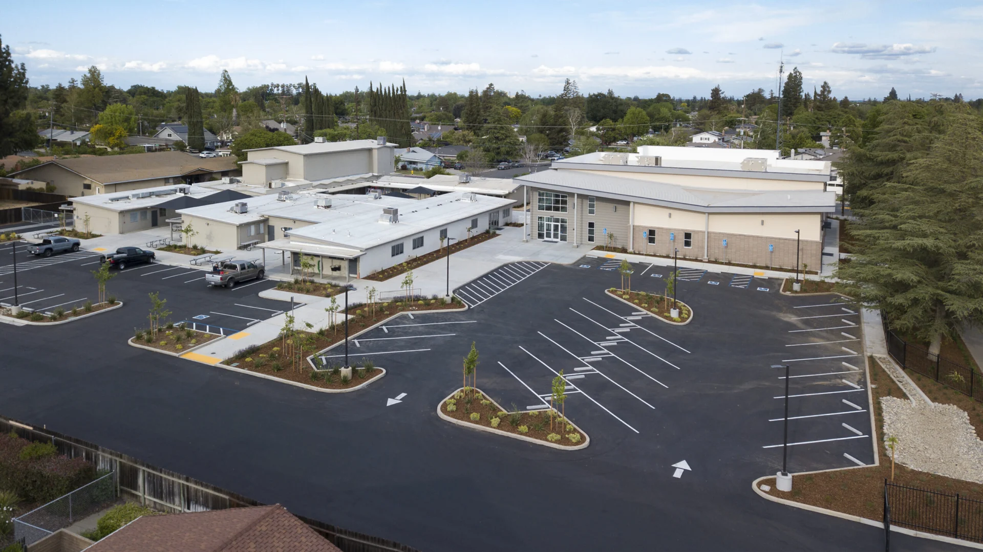 LifePointe exterior overview church architect