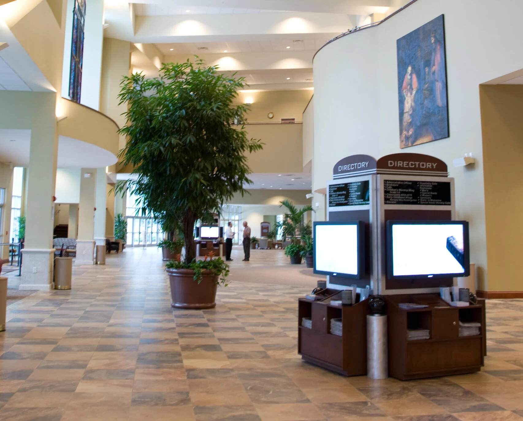Northland Lobby church architect