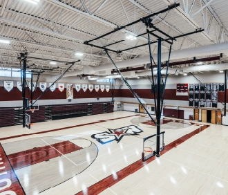 SWCHS gym brighter