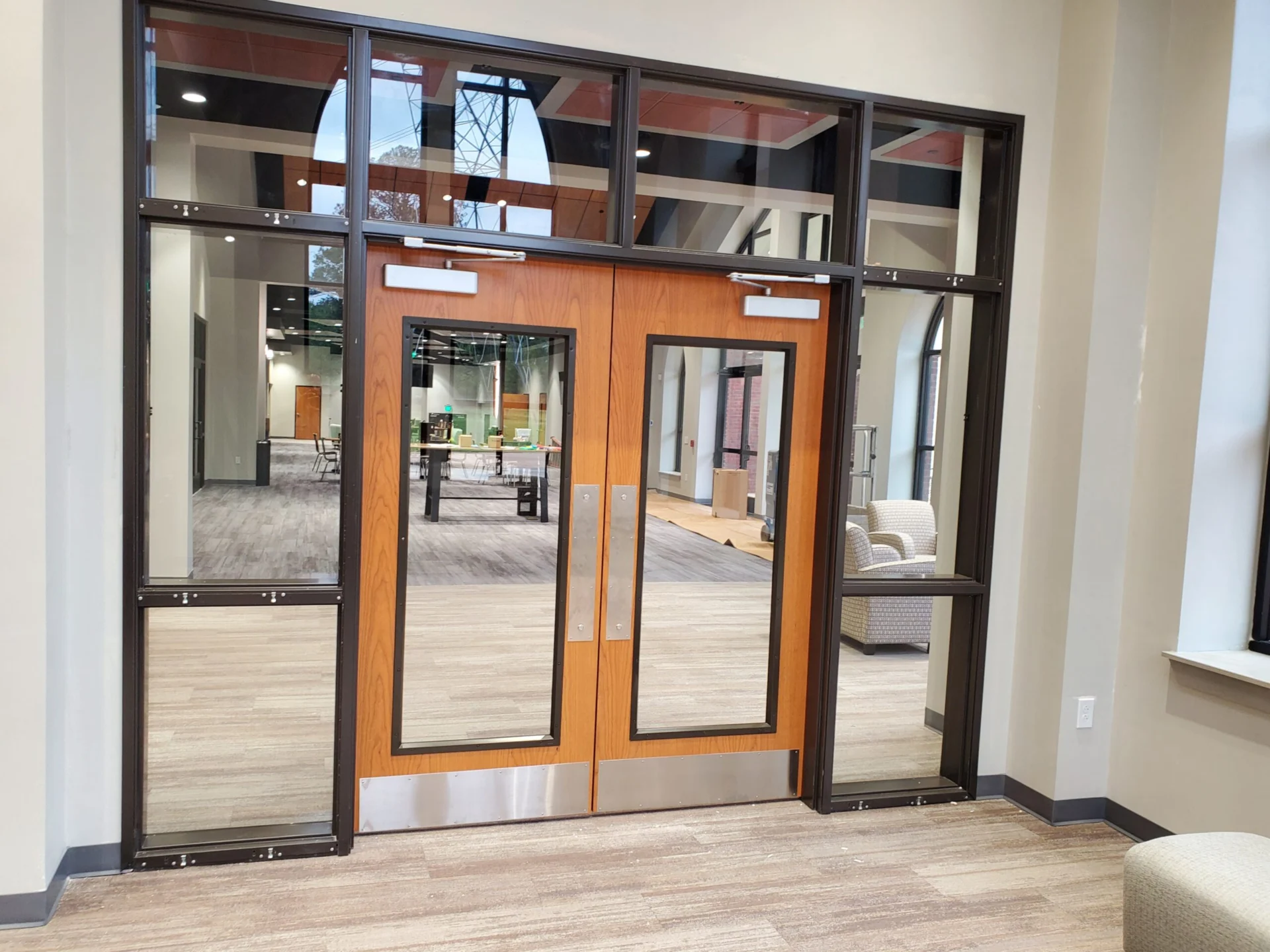 Fairview Baptist Church doors church architect