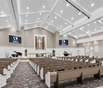 TBC san church building church architect