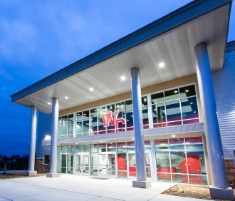 Woodland Christian Theater church building church architect