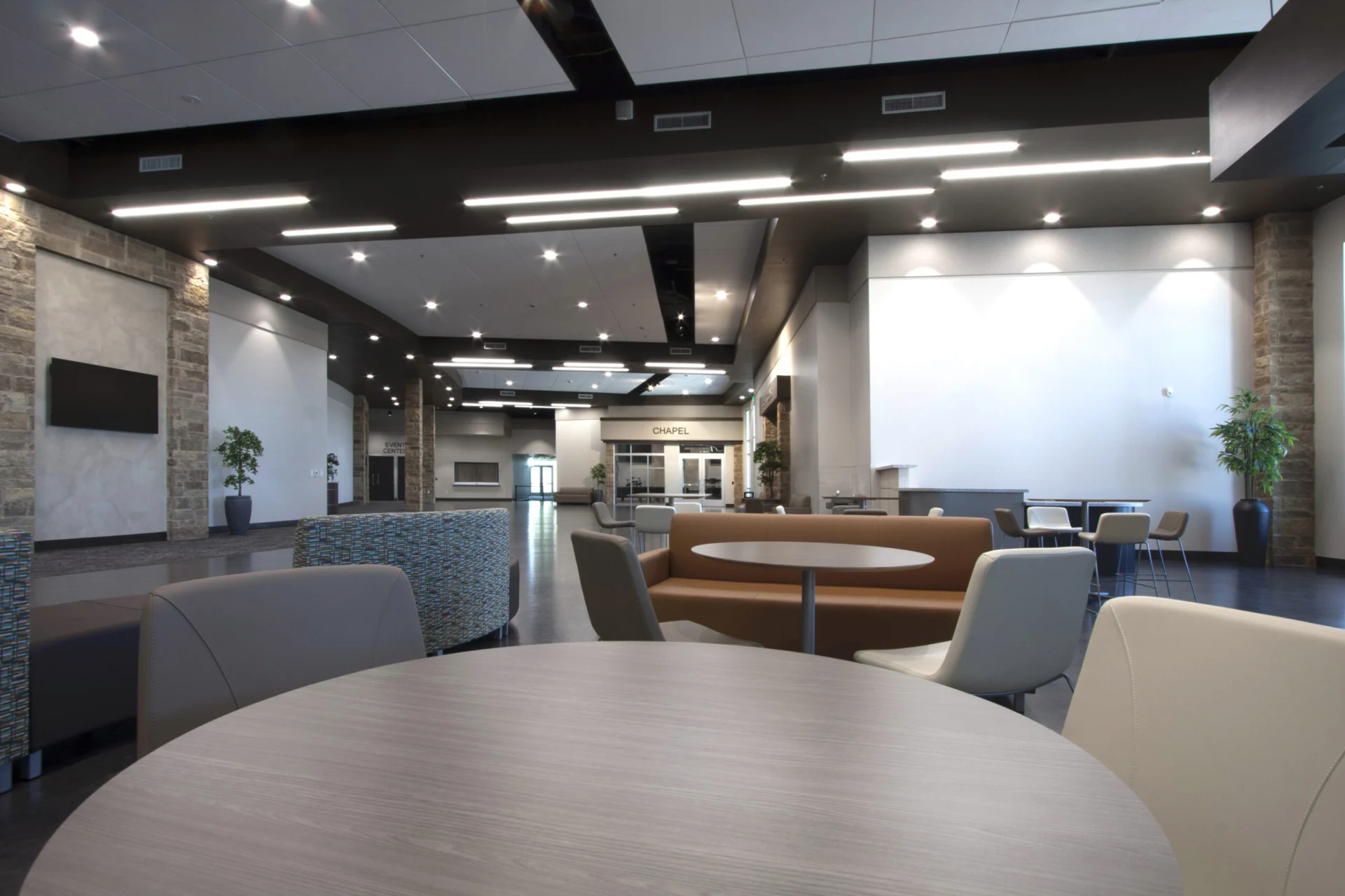 Bethel Church lobby cafe