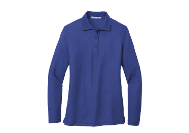 Port Authority Women's Silk Touch Long Sleeve Polo