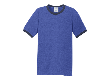 Port & Company Core Cotton Ringer Tee