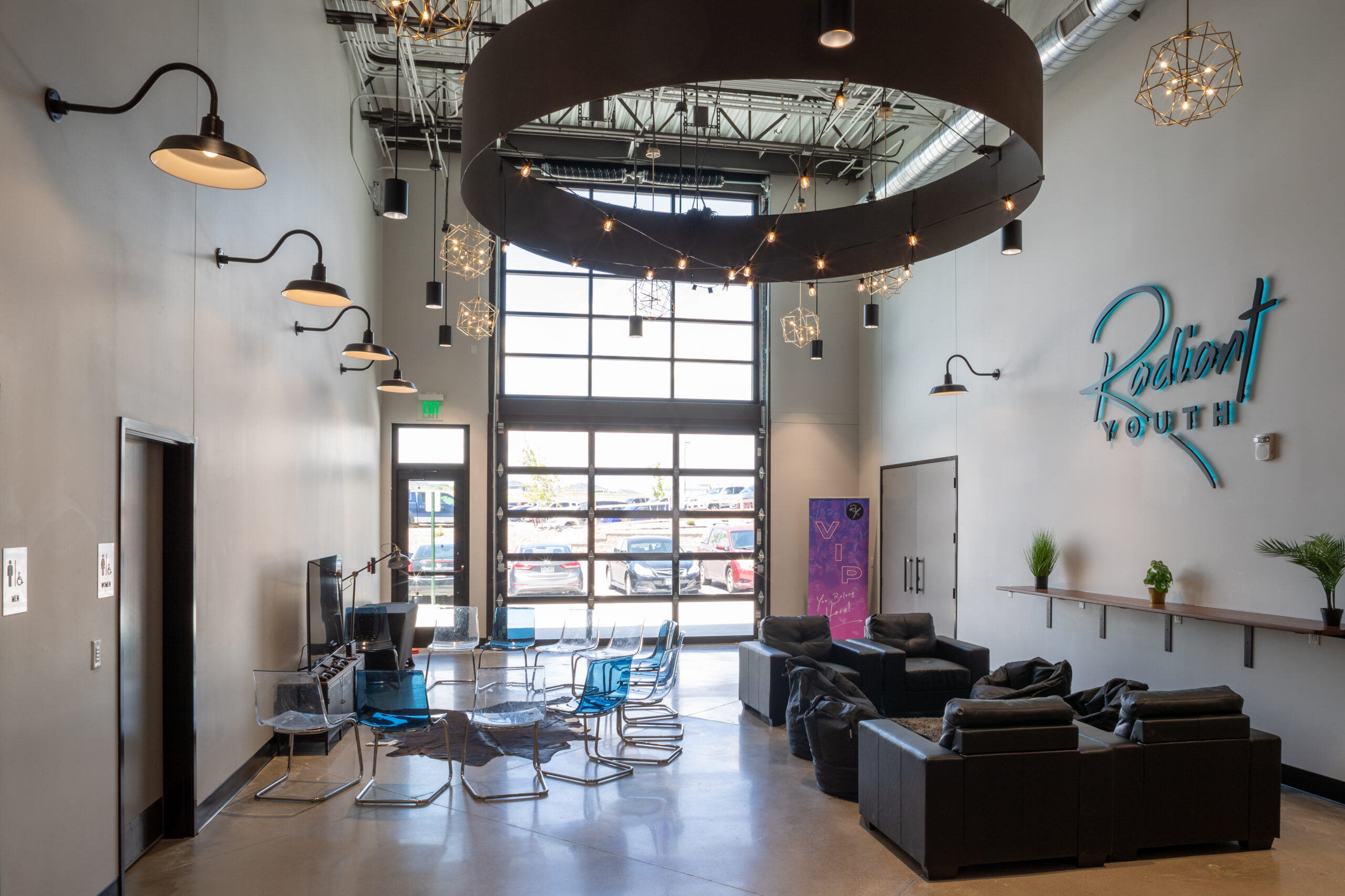 RadiantChurch Lobby Children and Youth church building