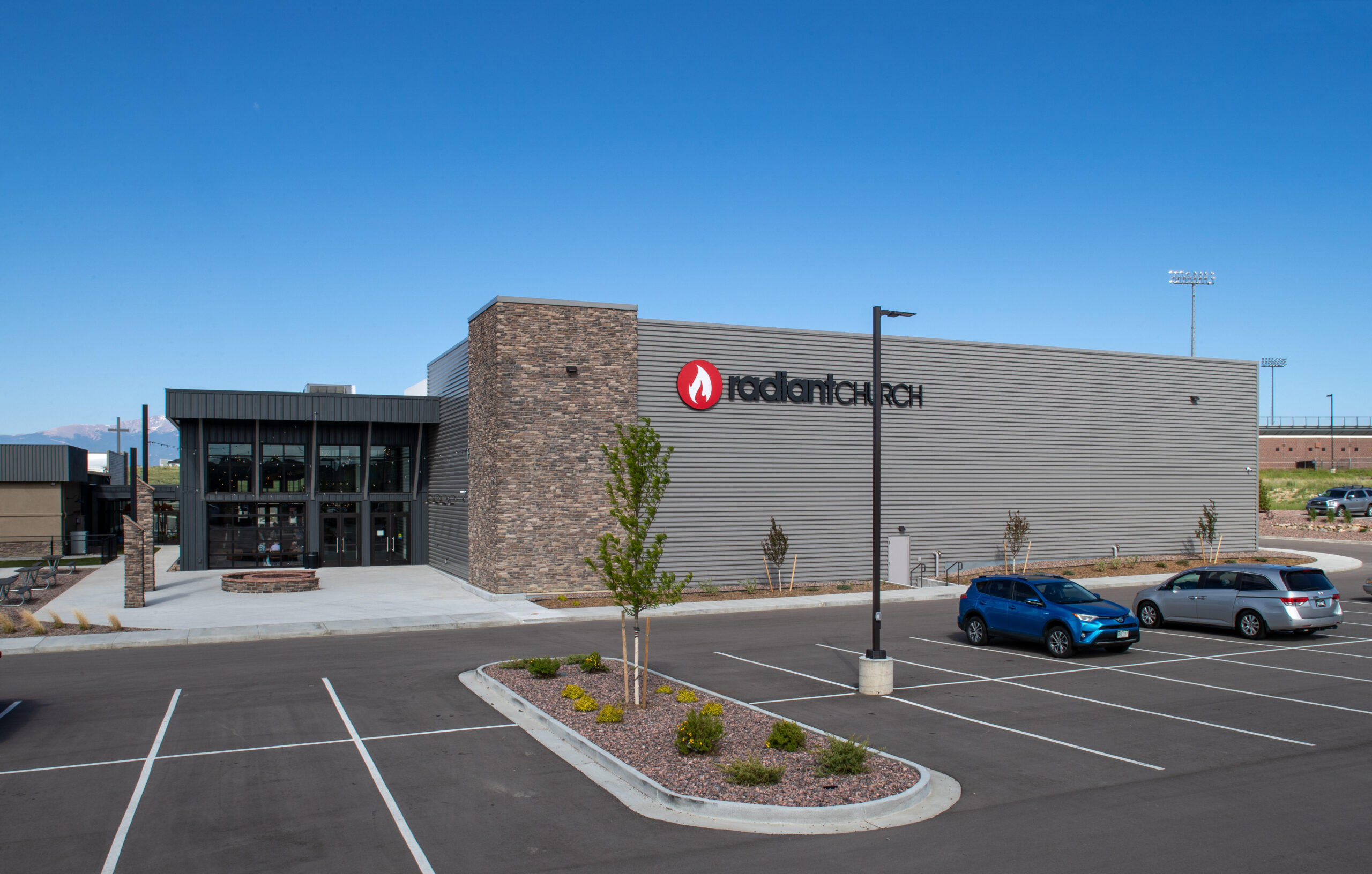RadiantChurch side view church builders