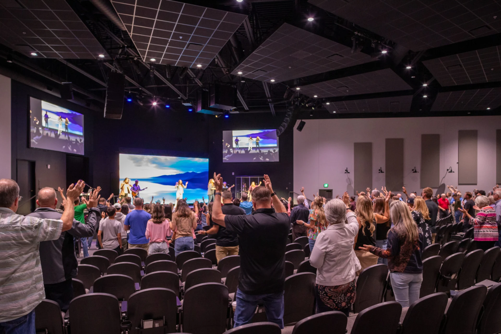 RadiantChurch san back view church building