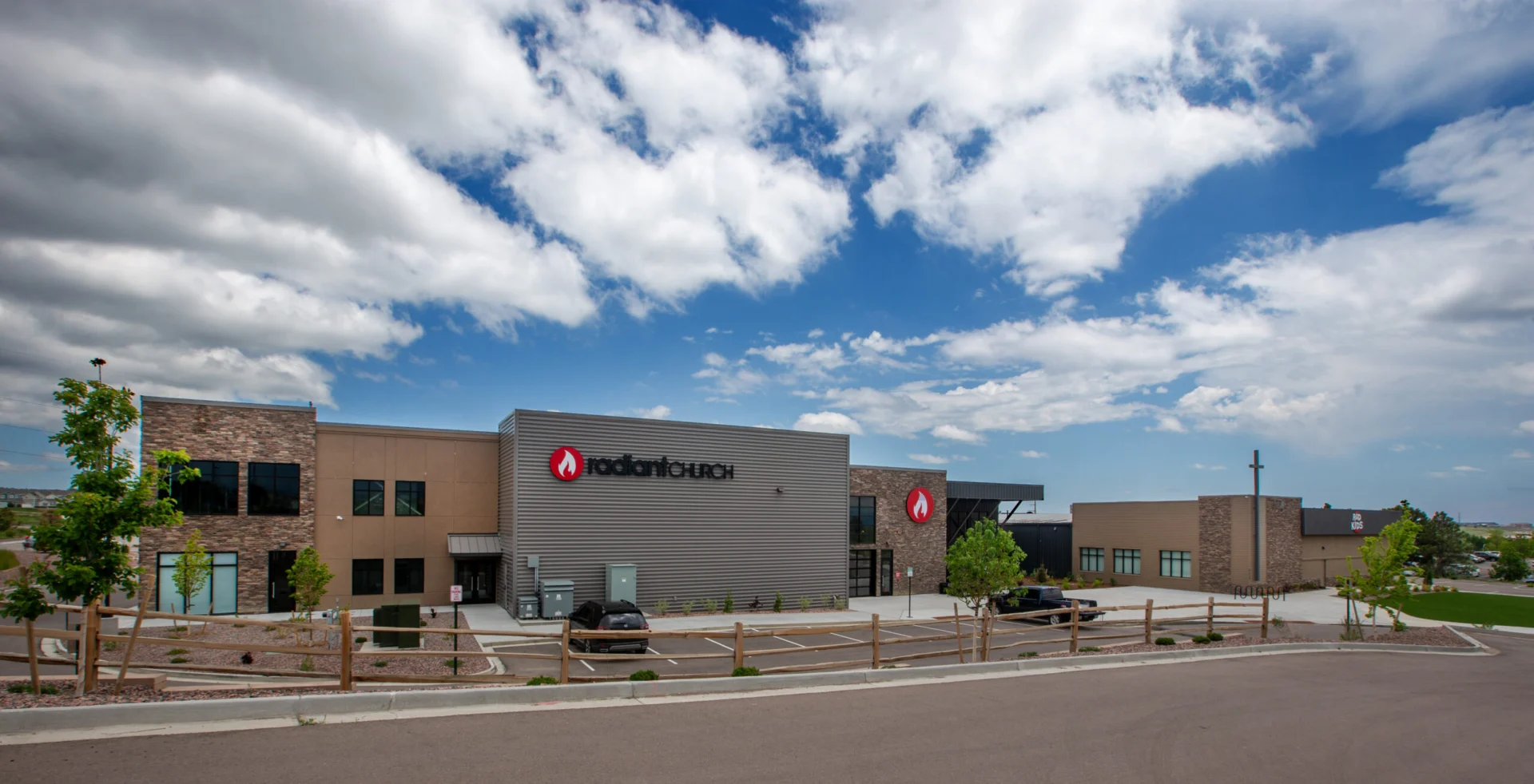 RadiantChurch side back church building