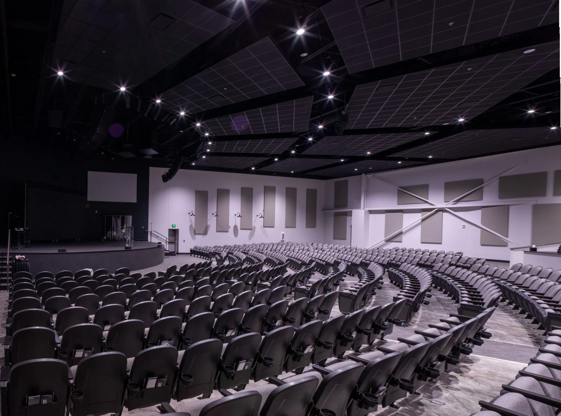 RadiantChurch side view stage church building