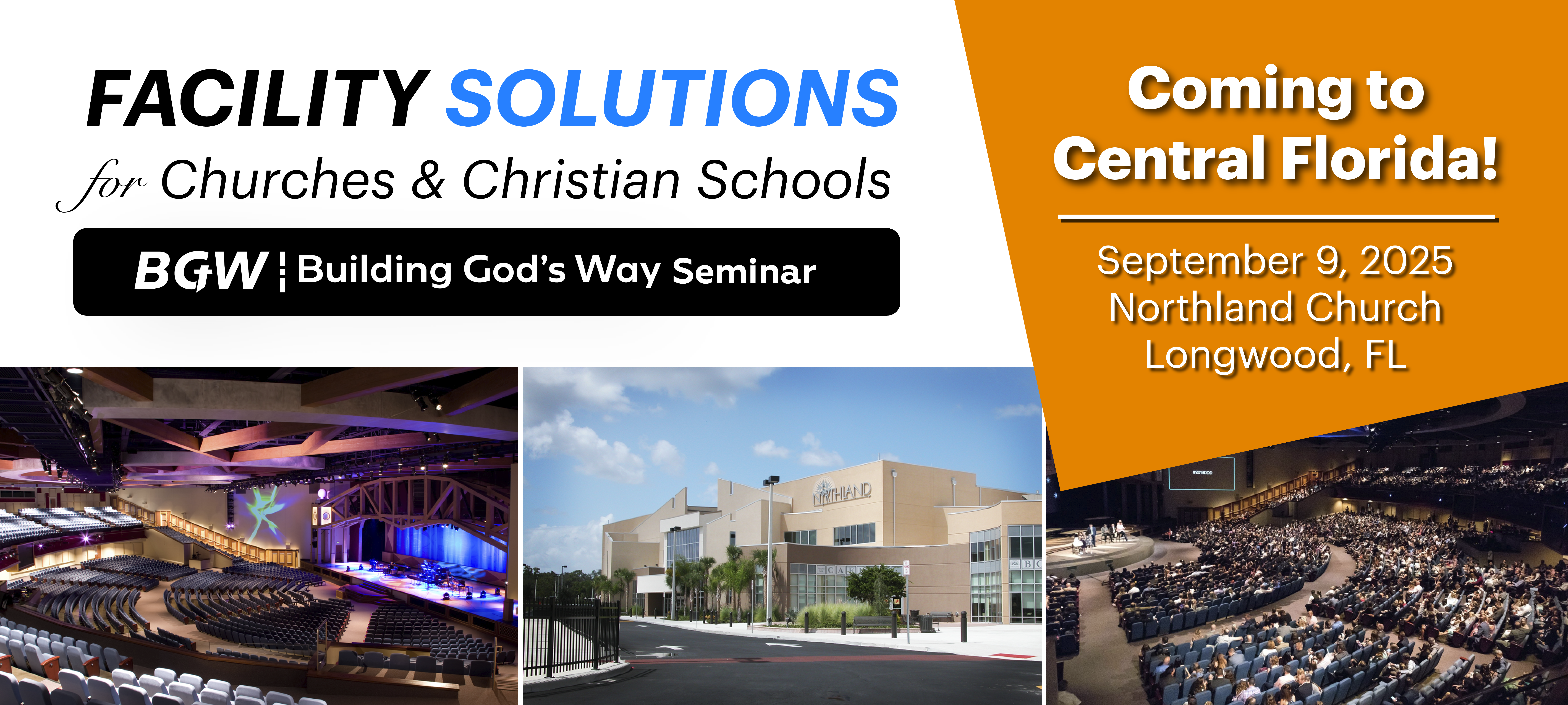 Seminar Header Orlando church builders