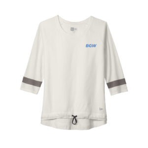 New Era Tri-Blend 3/4 Sleeve Tee