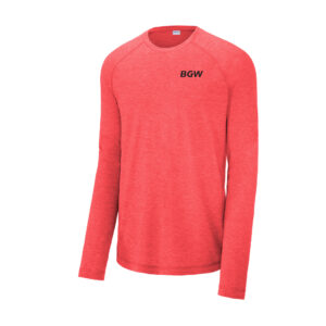 Sport-Tek PosiCharge Long Sleeve Tri-Blend Wicking Raglan Tee