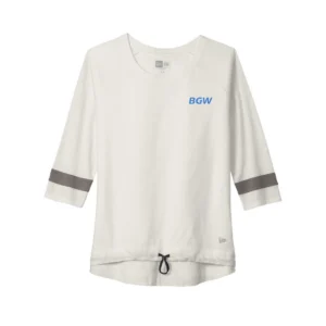 New Era Tri-Blend 3/4 Sleeve Tee