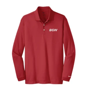 Nike Women'S Dri-Fit Micro Pique 2.0 Long Sleeve Polo Nike Tall Long Sleeve Dri-FIT Stretch Tech Polo - Red