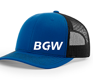 Richardson 112 Trucker Hat - Mesh Back / Adjustable Richardson 112 Trucker Hat - Royal Blue