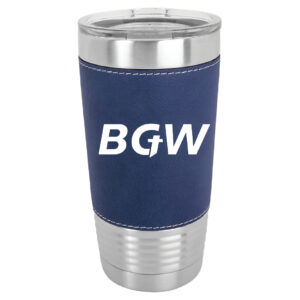 20 Oz Leatherette Tumbler