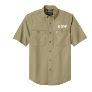 Carhartt Rugged Professional Series Short Sleeve Shirt - dark khaki