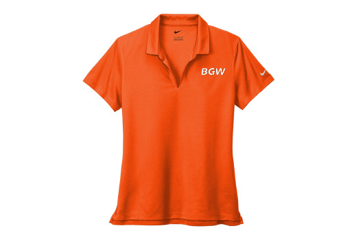 Nike Women's Dri-FIT Micro Pique 2.0 Polo - Brillant Orange