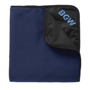 Port Authority Fleece & Poly Travel Blanket